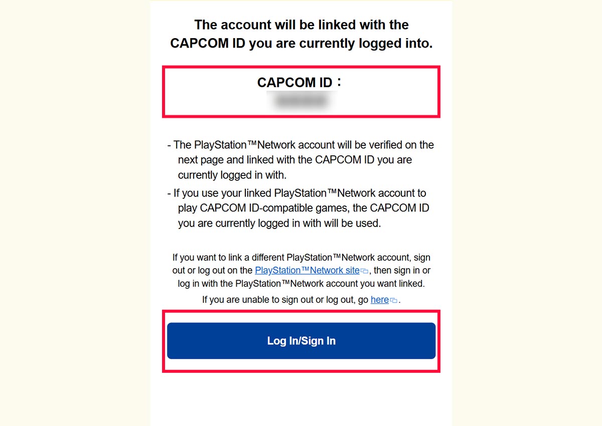 CAPCOM ID | Привязать аккаунты платформы к CAPCOM ID во время игры