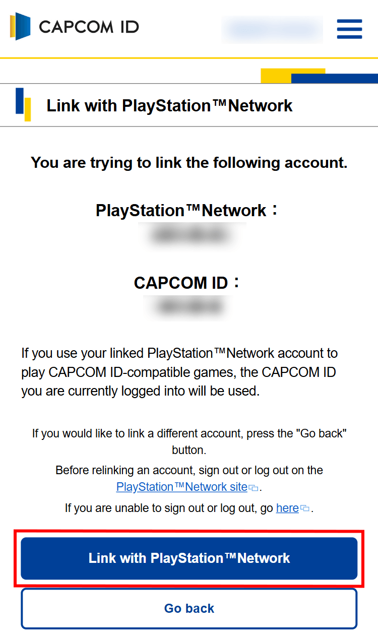 CAPCOM ID | Guide